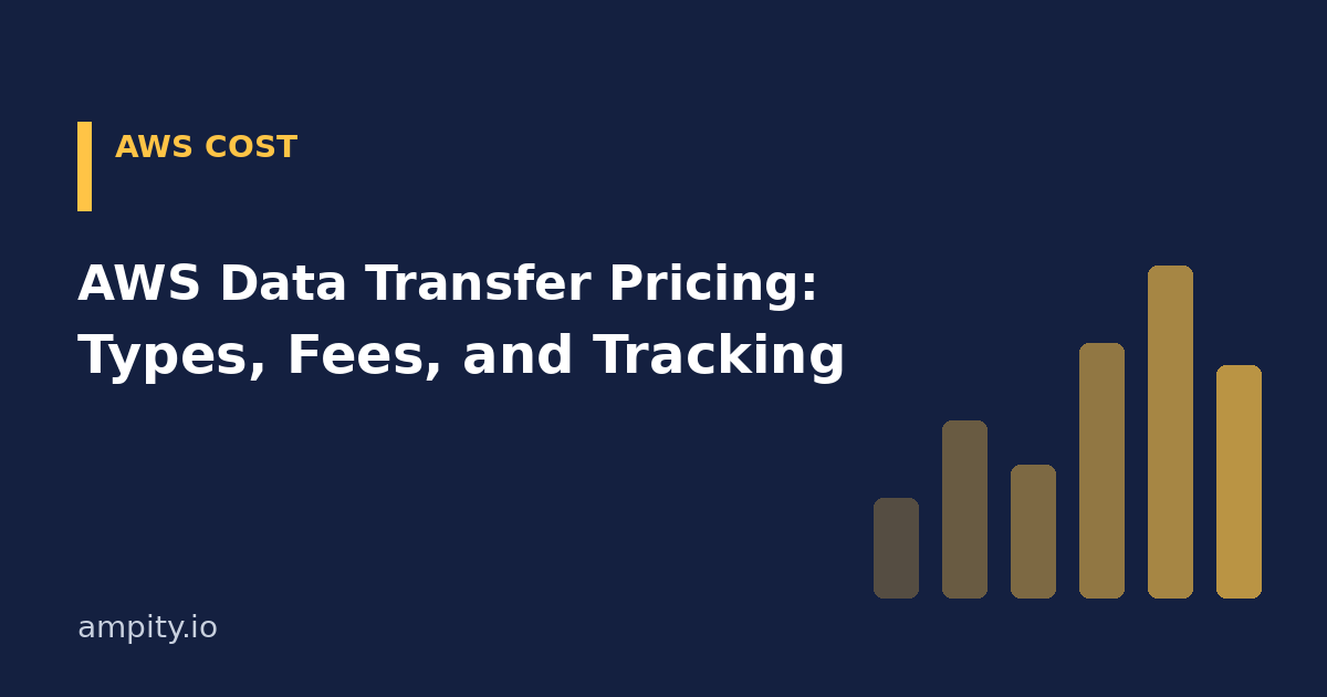 Topic cover for AWS transfer billing categories and tracking, not a pricing chart